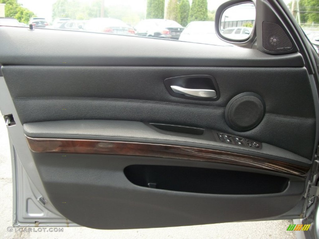 2011 BMW 3 Series 335i xDrive Sedan Black Door Panel Photo #50804919