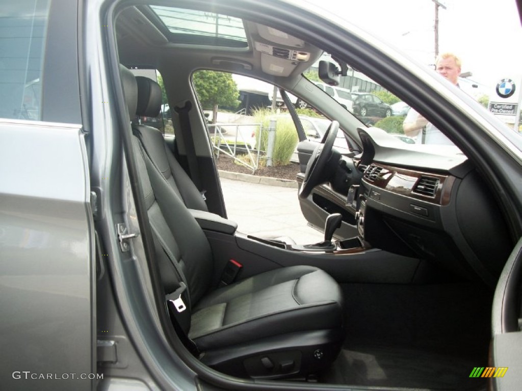 2011 3 Series 335i xDrive Sedan - Space Gray Metallic / Black photo #10