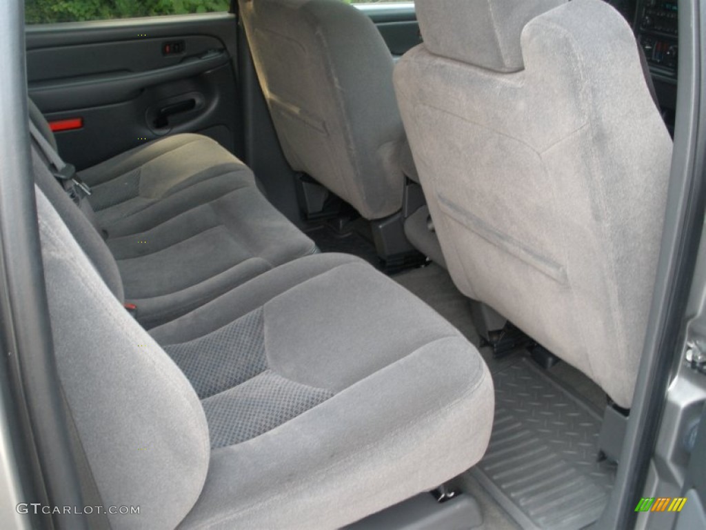 2007 Silverado 1500 Classic LS Crew Cab - Graystone Metallic / Dark Charcoal photo #20