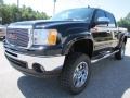 2011 Onyx Black GMC Sierra 1500 SLE Crew Cab 4x4  photo #3