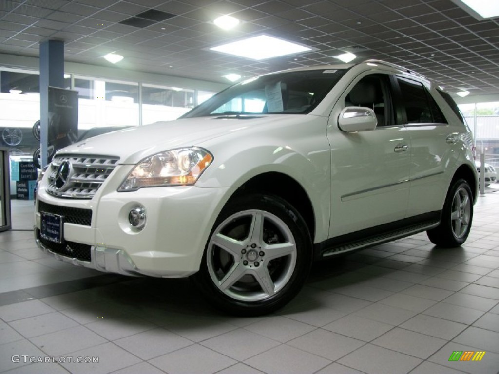 2010 ML 550 4Matic - Arctic White / Ash photo #1