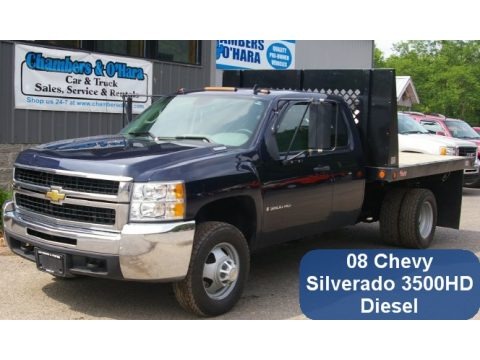2008 Chevrolet Silverado 3500HD Work Truck Extended Cab 4x4 Chassis Data, Info and Specs