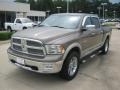 2010 Rugged Brown Pearl Dodge Ram 1500 Laramie Crew Cab 4x4  photo #1