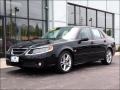 Black 2007 Saab 9-5 2.3T Sedan