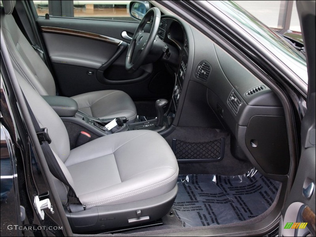 Granite Gray Interior 2007 Saab 9-5 2.3T Sedan Photo #50807262