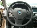 Black 2011 BMW 7 Series 750Li xDrive Sedan Steering Wheel