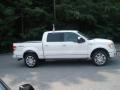 White Platinum Metallic Tri Coat - F150 Platinum SuperCrew 4x4 Photo No. 2