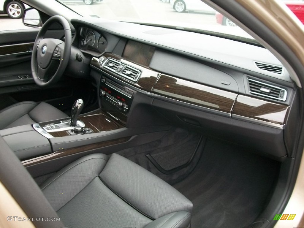 2011 BMW 7 Series 750Li xDrive Sedan Black Dashboard Photo #50807673