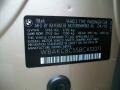 2011 BMW 7 Series 750Li xDrive Sedan Info Tag