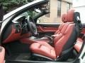 Fox Red Novillo Leather Interior Photo for 2009 BMW M3 #50807955
