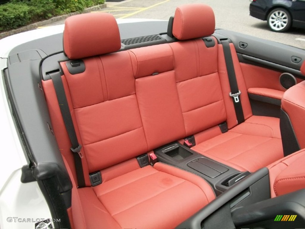Fox Red Novillo Leather Interior 2009 BMW M3 Convertible Photo #50808144