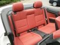 Fox Red Novillo Leather 2009 BMW M3 Convertible Interior Color