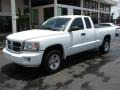 Bright White - Dakota SLT Extended Cab Photo No. 5