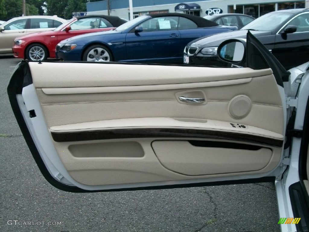 2008 3 Series 328xi Coupe - Alpine White / Cream Beige photo #9