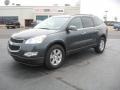 2010 Cyber Gray Metallic Chevrolet Traverse LT AWD  photo #1