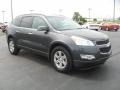 2010 Cyber Gray Metallic Chevrolet Traverse LT AWD  photo #3