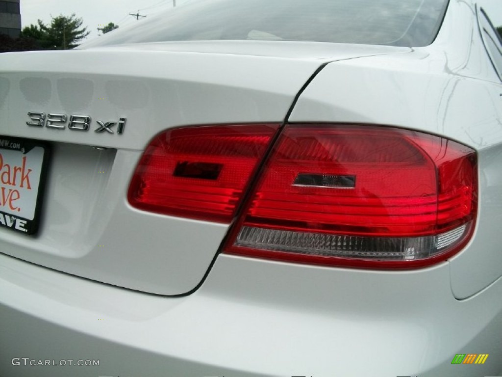 2008 3 Series 328xi Coupe - Alpine White / Cream Beige photo #22