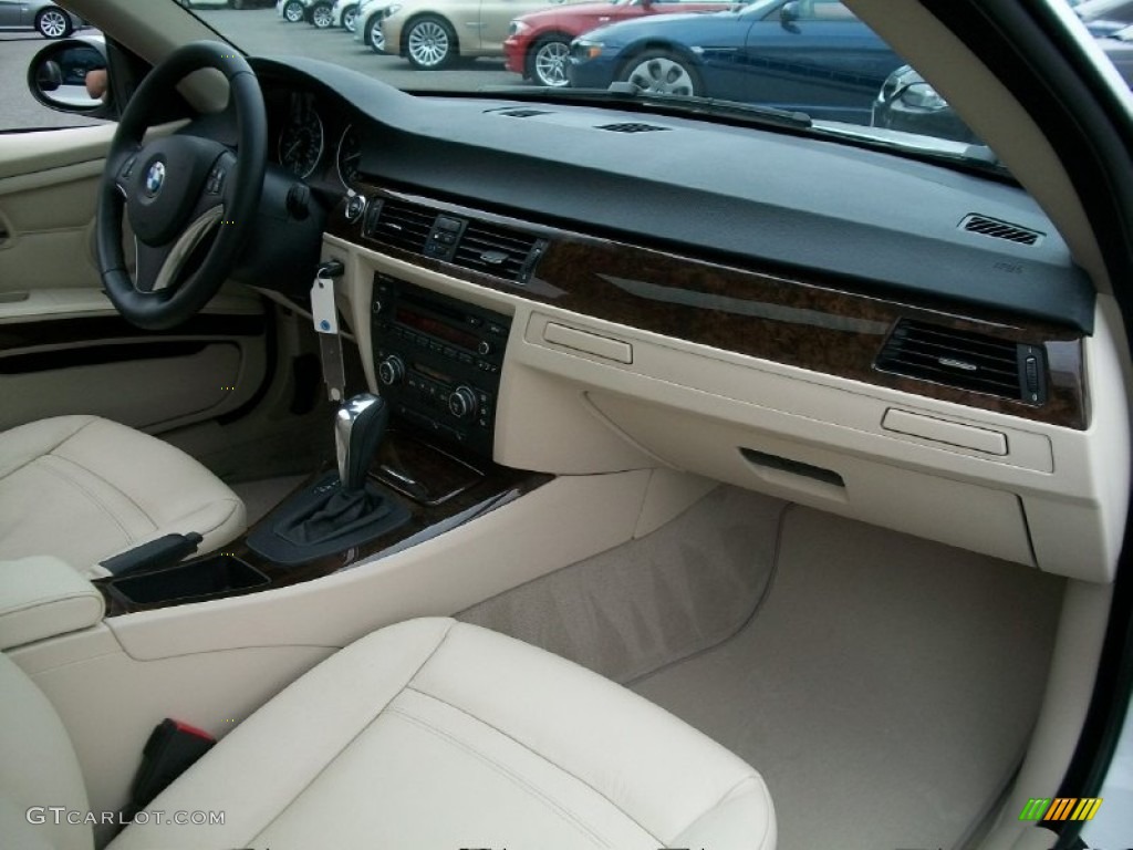 2008 3 Series 328xi Coupe - Alpine White / Cream Beige photo #25