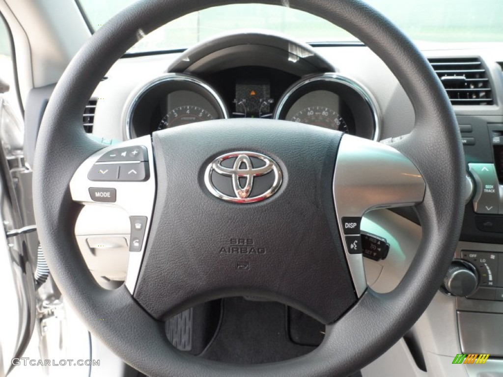 2011 Toyota Highlander Standard Highlander Model Steering Wheel Photos