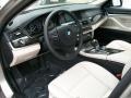 Oyster/Black 2011 BMW 5 Series 535i xDrive Sedan Interior Color