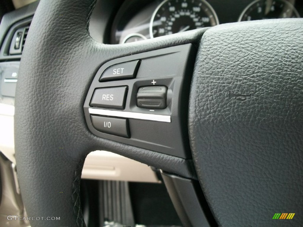 2011 5 Series 535i xDrive Sedan - Milano Beige Metallic / Oyster/Black photo #14