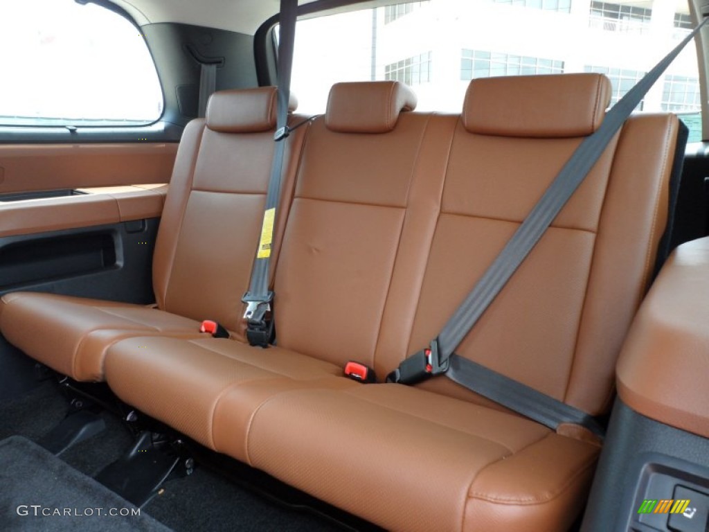 Red Rock Interior 2011 Toyota Sequoia Platinum Photo #50810040
