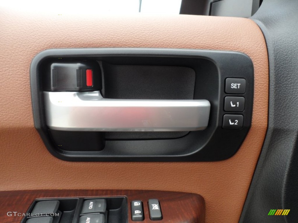 2011 Toyota Sequoia Platinum Controls Photo #50810082