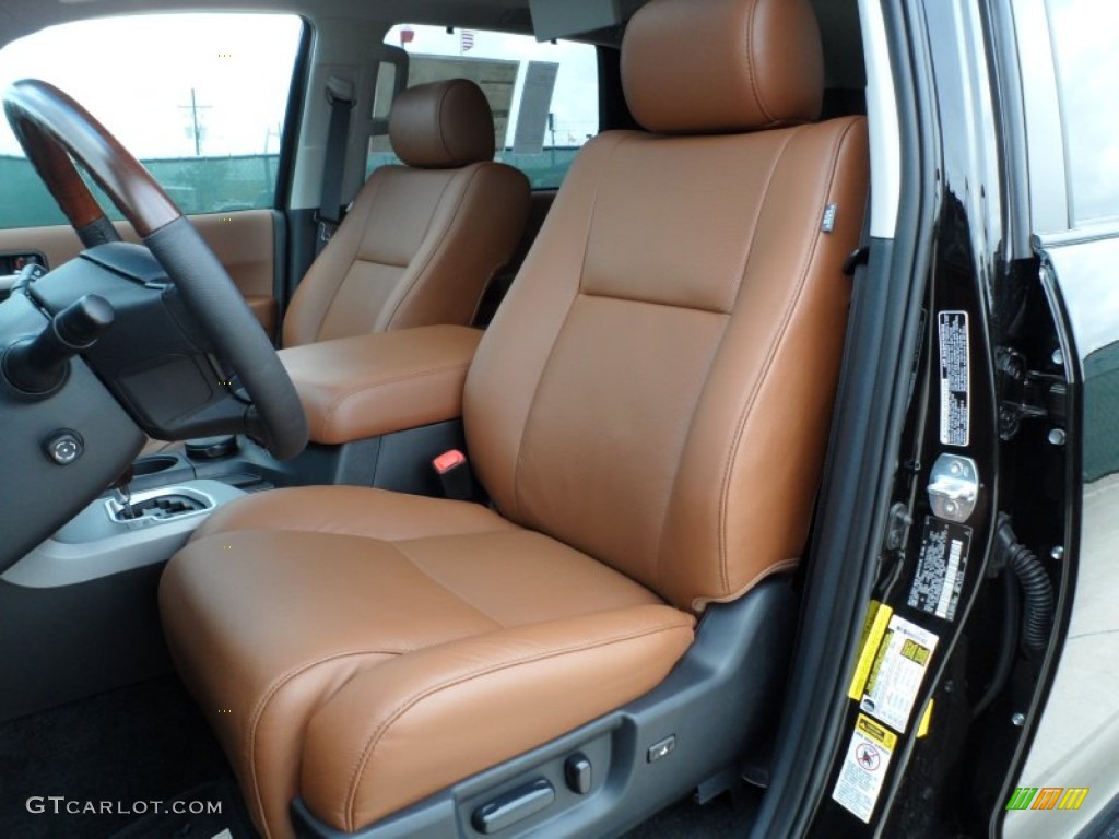 Red Rock Interior 2011 Toyota Sequoia Platinum Photo #50810136