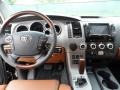 2011 Toyota Sequoia Red Rock Interior Dashboard Photo