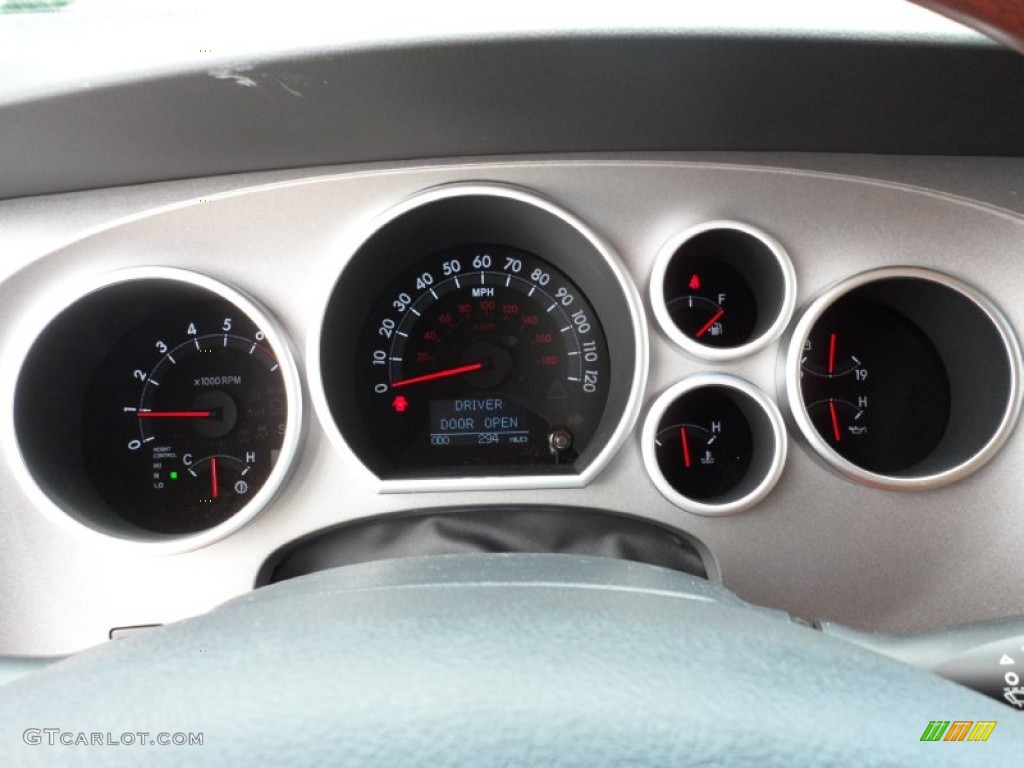 2011 Toyota Sequoia Platinum Gauges Photo #50810358