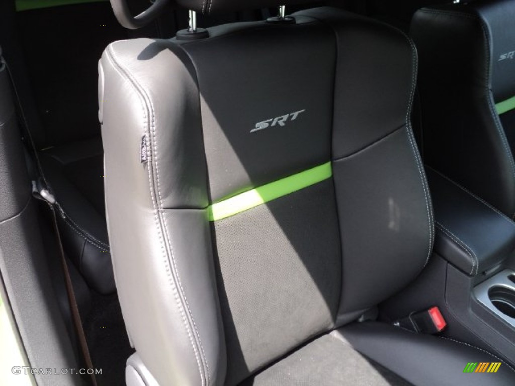 2011 Challenger SRT8 392 - Green with Envy / Dark Slate Gray photo #16