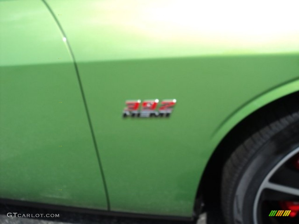 2011 Challenger SRT8 392 - Green with Envy / Dark Slate Gray photo #17