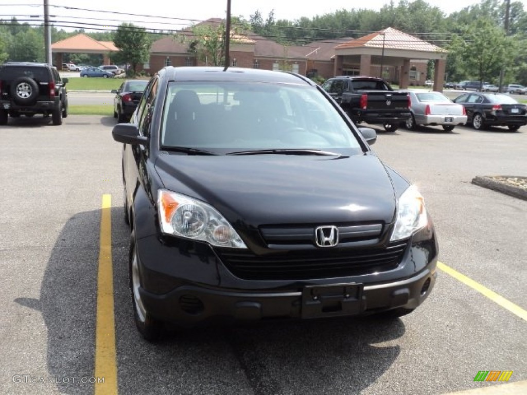 2008 CR-V LX - Nighthawk Black Pearl / Black photo #2