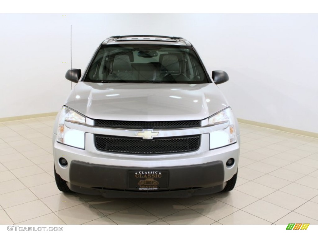2005 Equinox LT AWD - Galaxy Silver Metallic / Light Gray photo #2