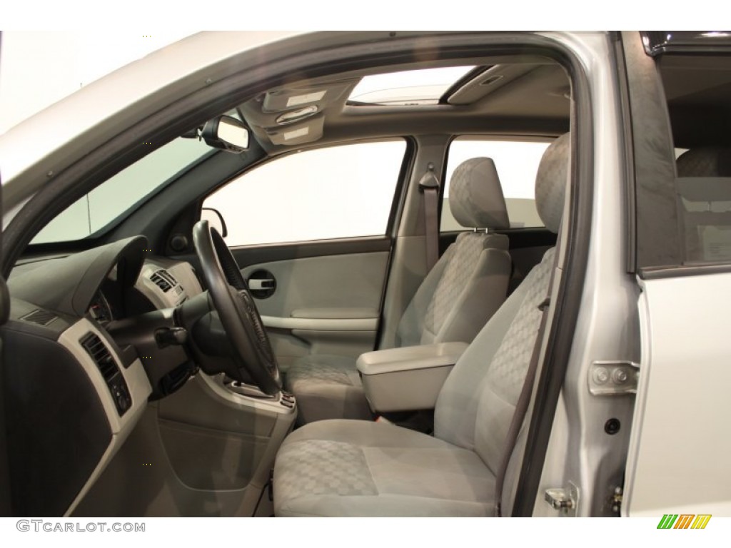 2005 Equinox LT AWD - Galaxy Silver Metallic / Light Gray photo #6