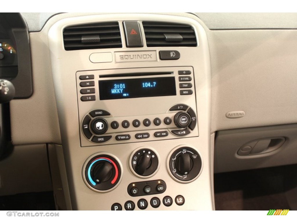 2005 Equinox LT AWD - Galaxy Silver Metallic / Light Gray photo #9