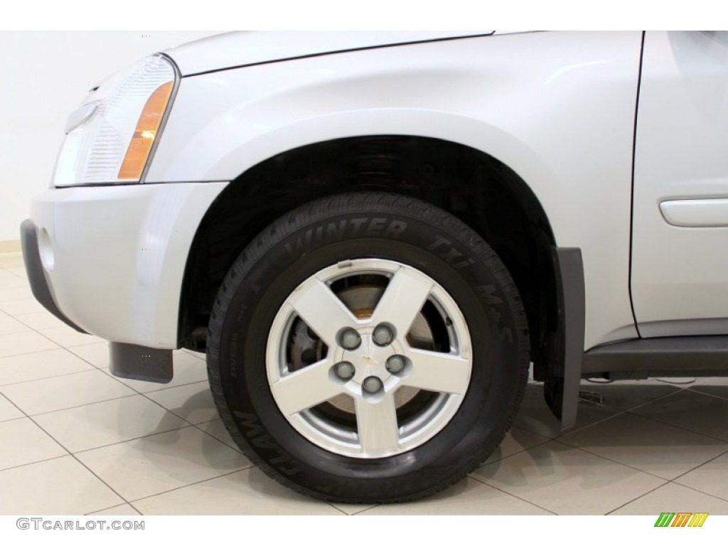2005 Equinox LT AWD - Galaxy Silver Metallic / Light Gray photo #17