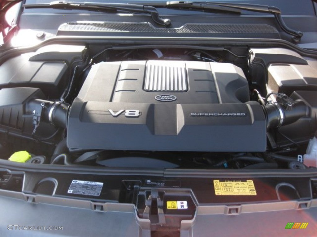 2010 Land Rover Range Rover Sport Supercharged 5.0 Liter DI LR-V8 Supercharged DOHC 32-Valve DIVCT V8 Engine Photo #50813772