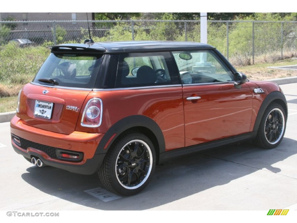 Spice Orange Metallic 2011 Mini Cooper S Hardtop Exterior Photo #50813826