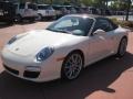 2009 Carrara White Porsche 911 Carrera 4S Cabriolet  photo #2