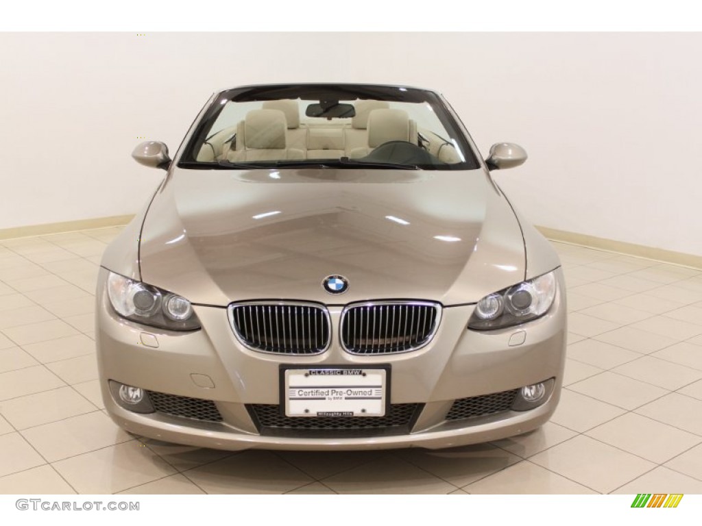 2008 3 Series 335i Convertible - Platinum Bronze Metallic / Cream Beige photo #2