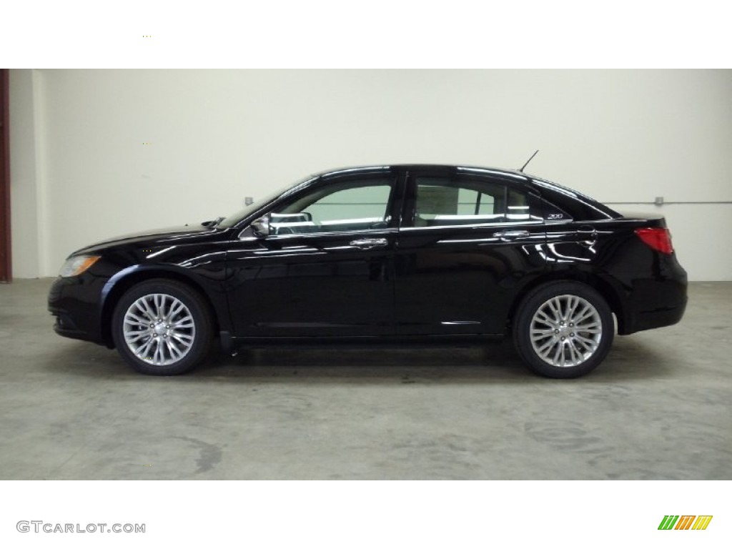 Brilliant Black Crystal Pearl 2011 Chrysler 200 Limited Exterior Photo #50814777