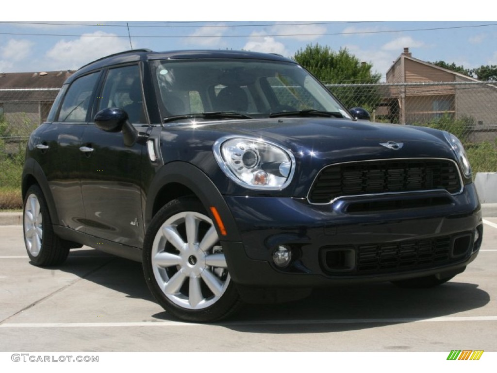 2011 Cooper S Countryman All4 AWD - Cosmic Blue / Carbon Black photo #1