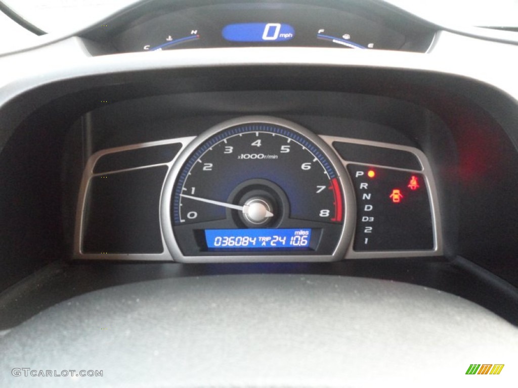 2009 Honda Civic DX-VP Sedan Gauges Photo #50817534