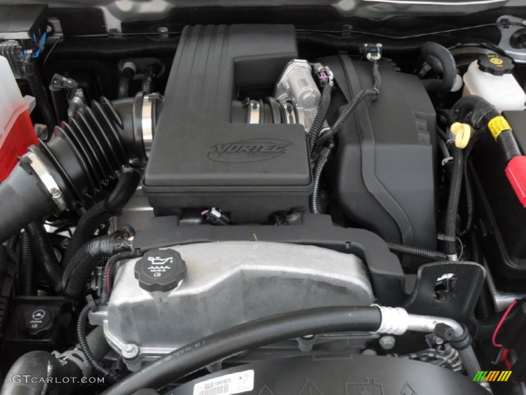 2011 GMC Canyon SLE Crew Cab 3.7 Liter DOHC 20-Valve VVT Vortec 5 Cylinder Engine Photo #50818419
