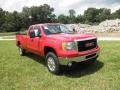 Fire Red - Sierra 2500HD SLE Extended Cab 4x4 Photo No. 2
