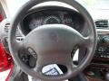 1999 Chrysler Concorde Agate Black Interior Steering Wheel Photo