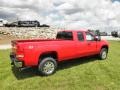  2011 Sierra 2500HD SLE Extended Cab 4x4 Fire Red