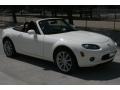 Marble White 2008 Mazda MX-5 Miata Grand Touring Roadster Exterior