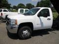 Summit White - Silverado 3500HD Regular Cab Chassis Photo No. 19